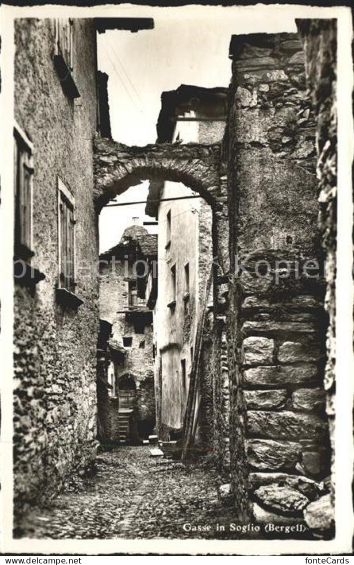 12047397 Soglio Gasse Soglio - Autres & Non Classés