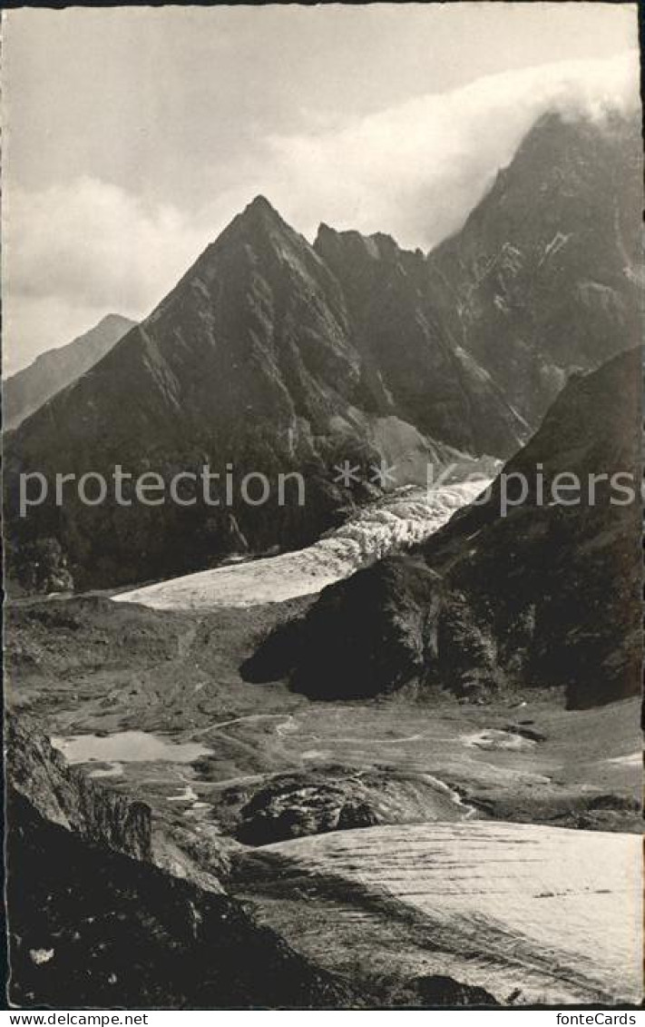 12047127 Sustenstrasse Mit Steingletscher Und Sustenspiz Sustenstrasse - Sonstige & Ohne Zuordnung