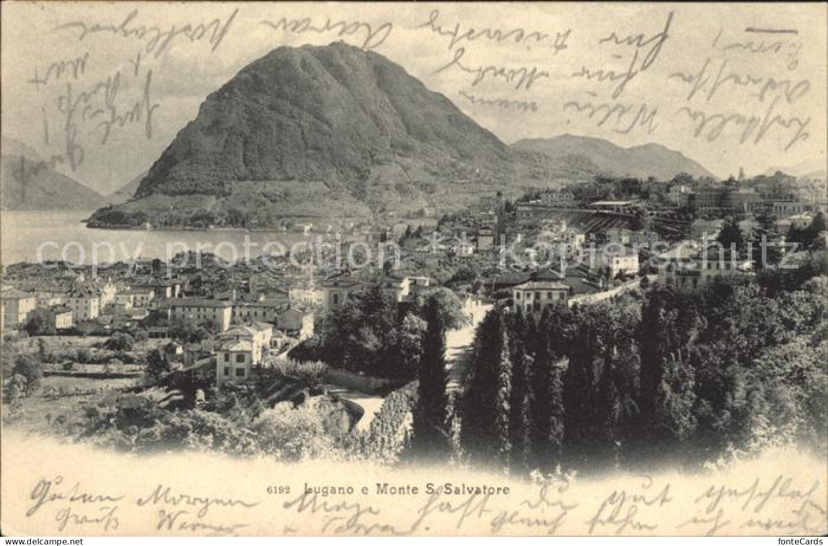 12045967 Lugano TI E Monte San Salvatore Lugano - Altri & Non Classificati