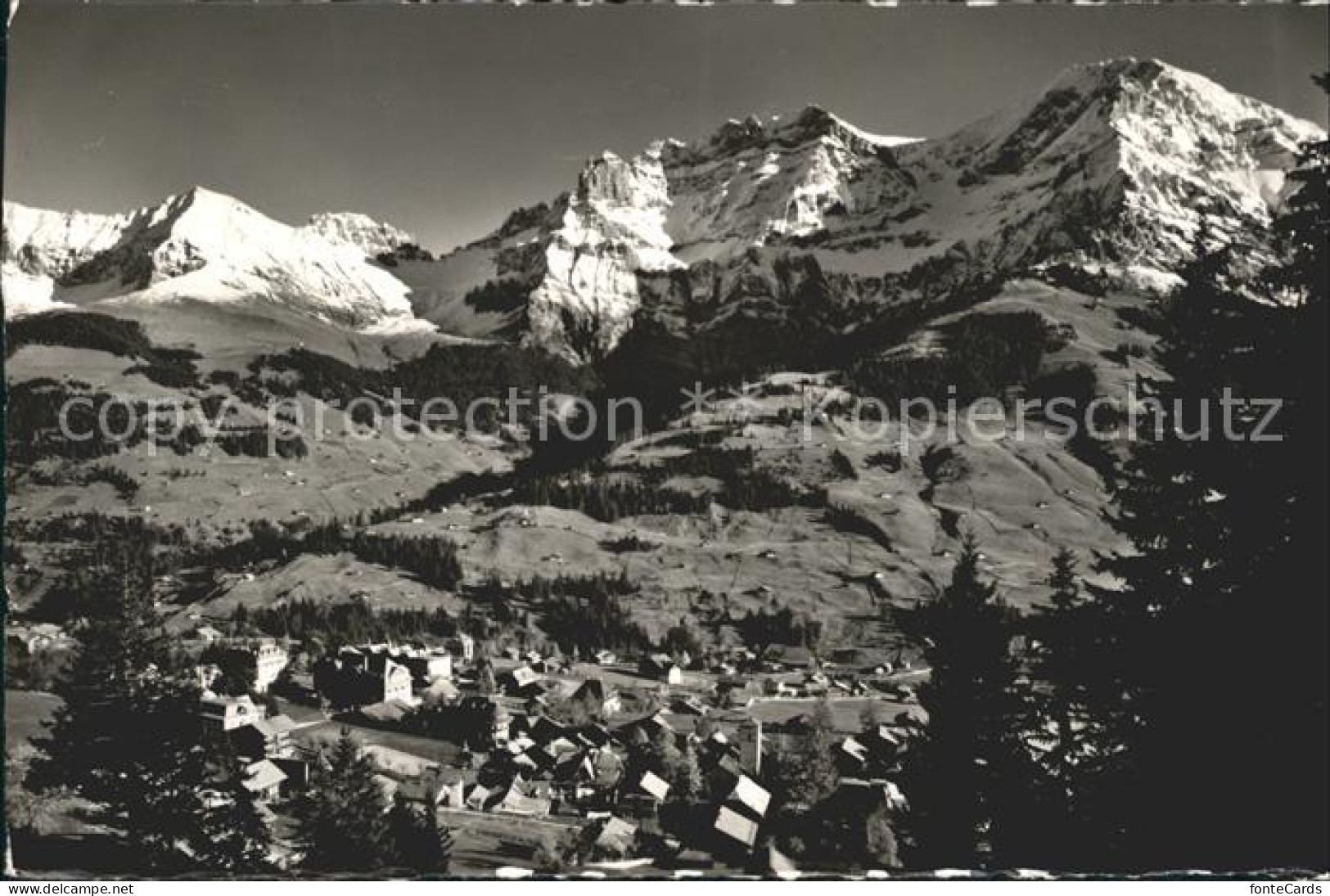 12045837 Adelboden Bunderspitz Und Grosslohner Adelboden BE - Andere & Zonder Classificatie