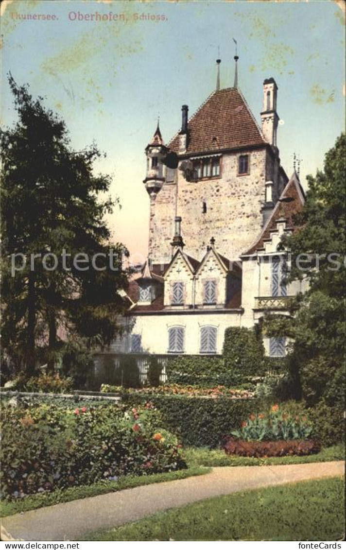 12044887 Oberhofen Thunersee Schloss Oberhofen Am Thunersee - Sonstige & Ohne Zuordnung