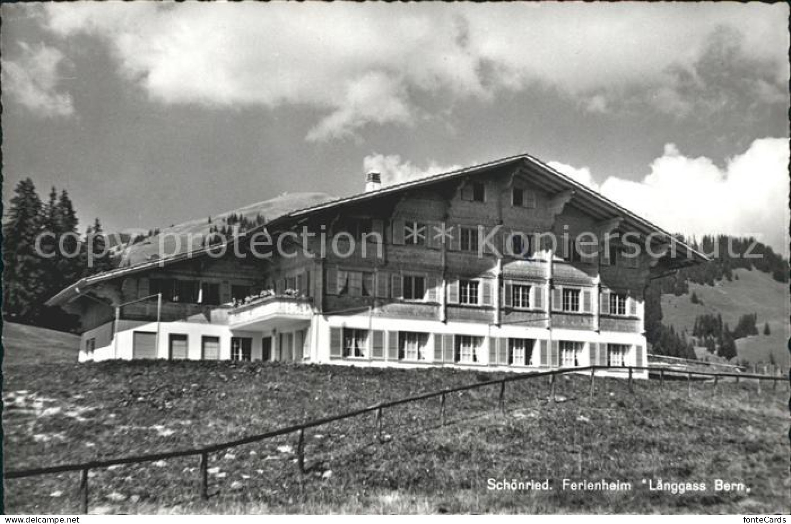 12044747 Schoenried Ferienheim Gaenggass Bern Schoenried - Autres & Non Classés