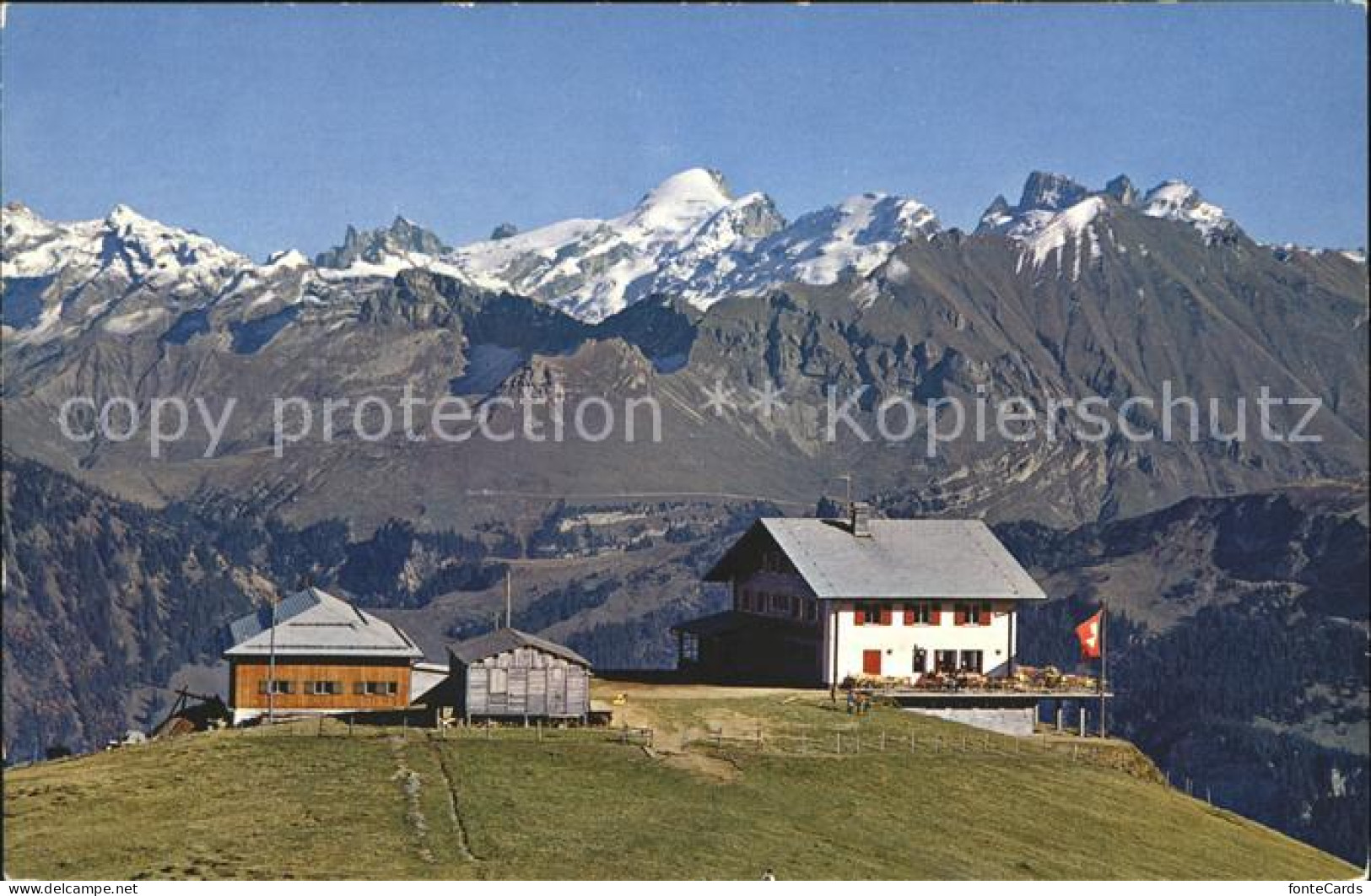 12044437 Lungern Luftseilbahn Lungern Schoenbueel Hotel Berghaus Obwaldneralpen  - Sonstige & Ohne Zuordnung