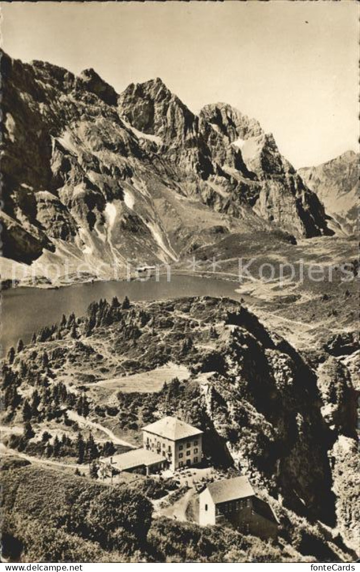 12044327 Engelberg OW Hotel Truebsee Mit Hanghorn Und Hutstock Alpenpanorama Eng - Altri & Non Classificati