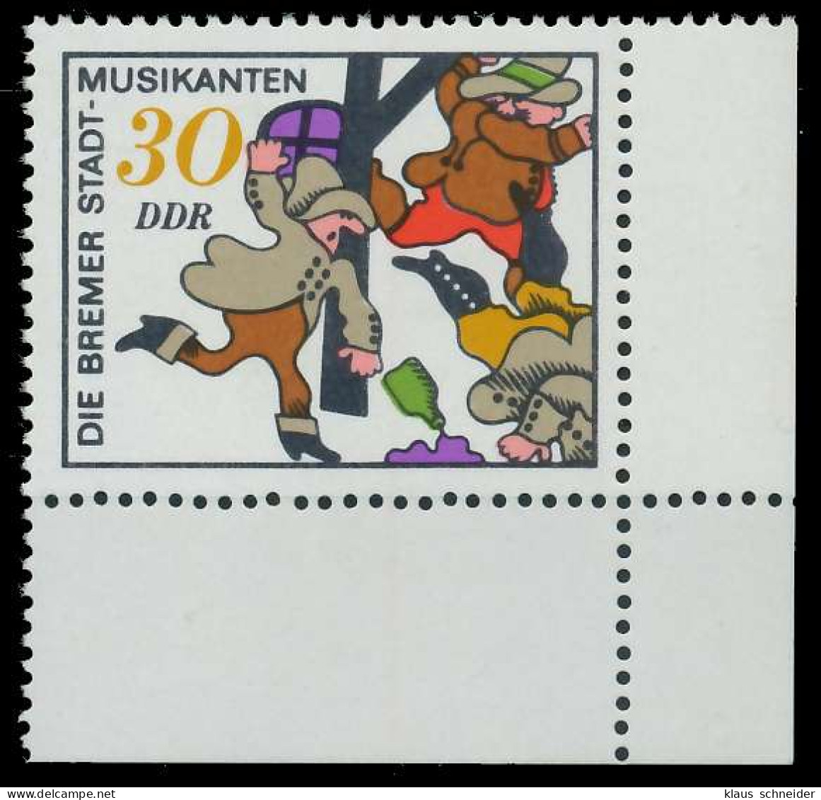 DDR 1971 Nr 1722 Postfrisch ECKE-URE X12FA9E - Neufs