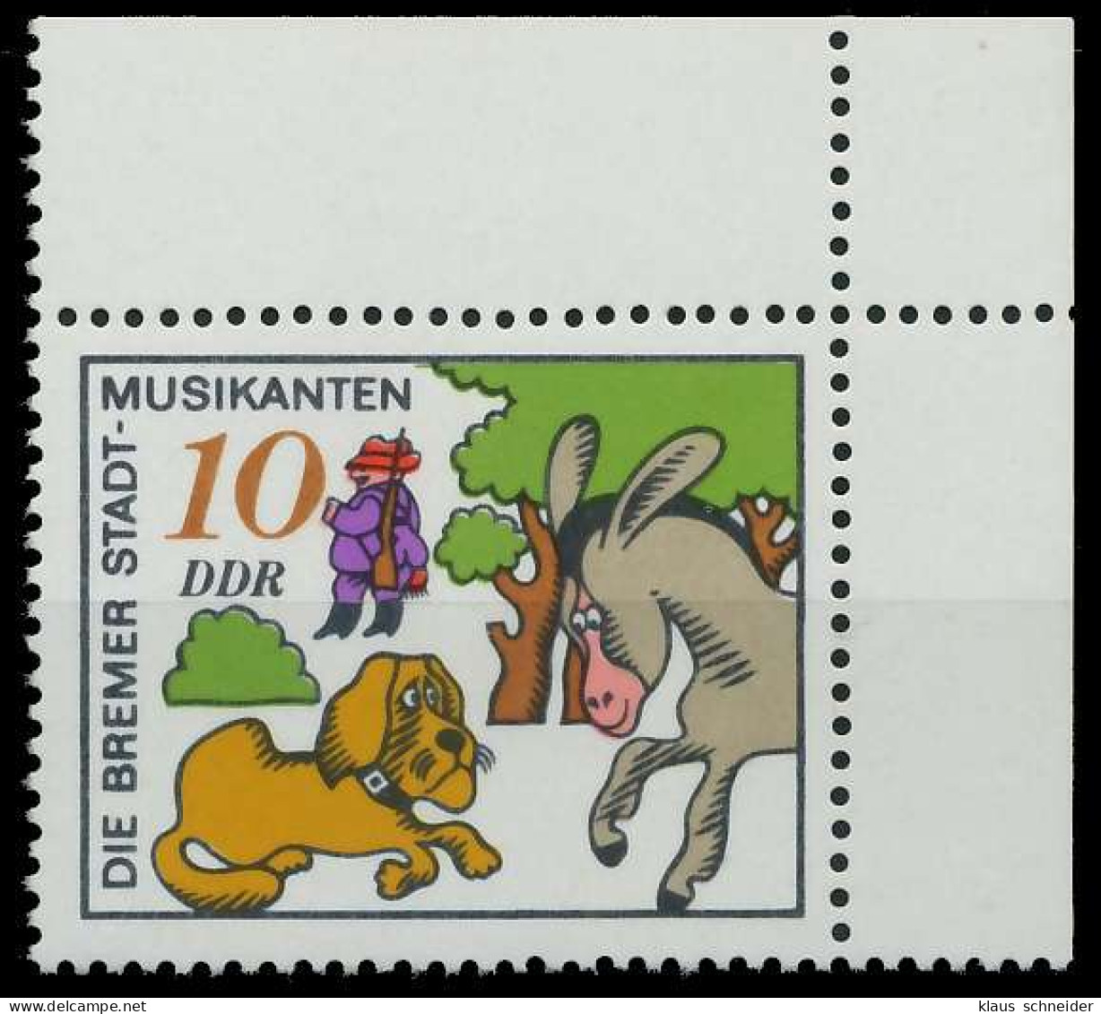 DDR 1971 Nr 1718 Postfrisch ECKE-ORE SBD1F16 - Unused Stamps