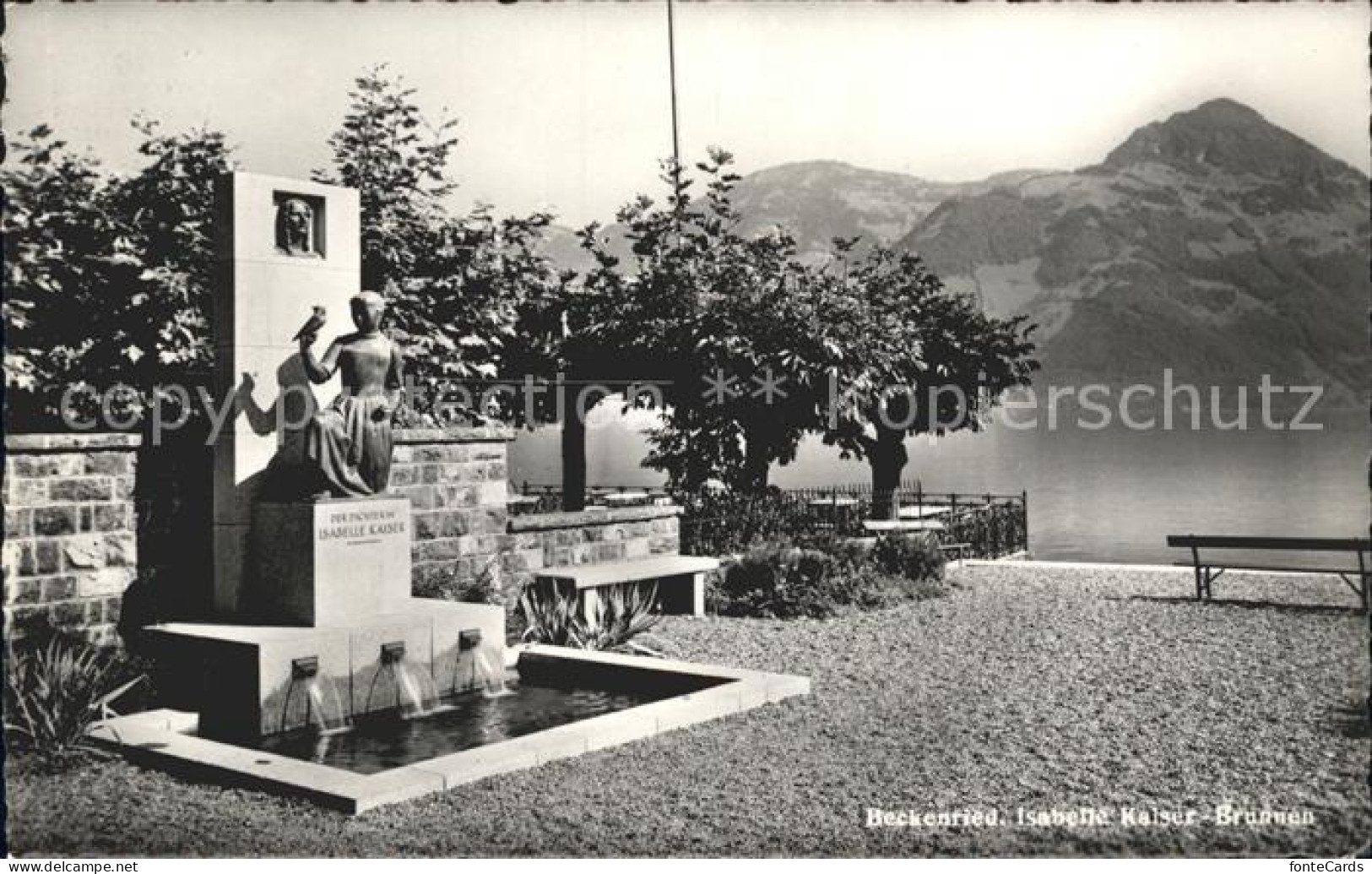 12043537 Beckenried Isabelle Kaiser Brunnen Beckenried - Sonstige & Ohne Zuordnung