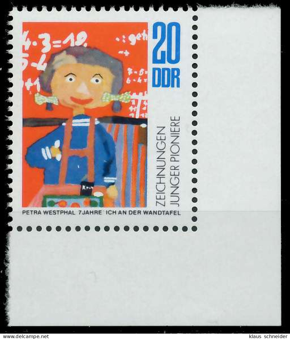 DDR 1974 Nr 1994 Postfrisch ECKE-URE SBD7B96 - Unused Stamps