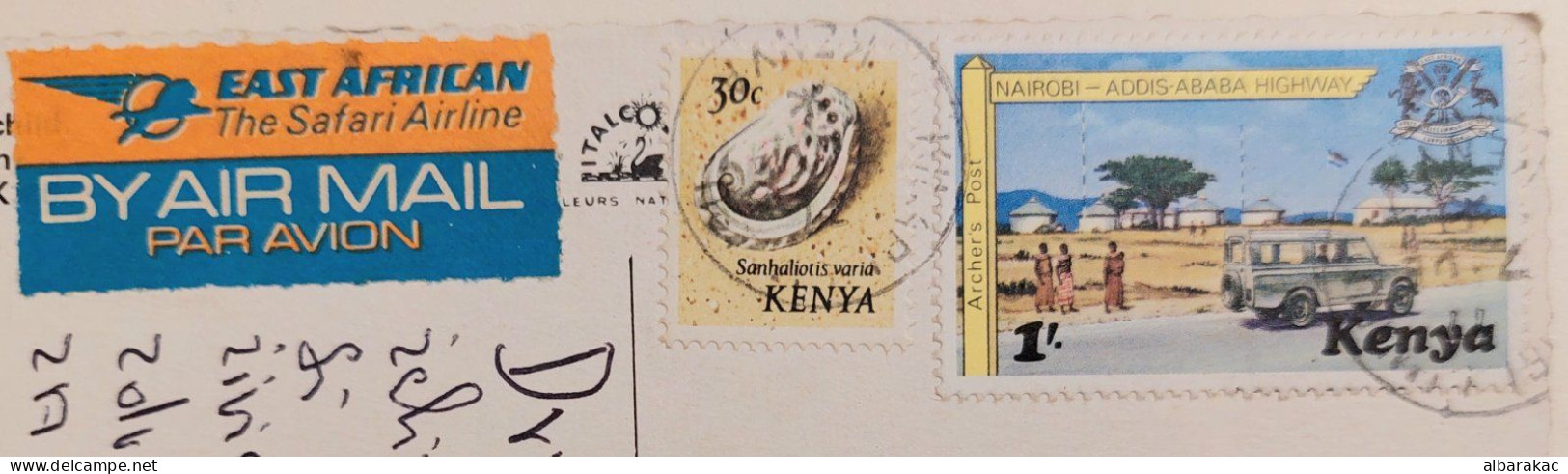 Kenya -  Women ,NUS ETHNIQUES Adultes ( Afrique Noire ) , Stamp Used Air Mail 1979 - Kenia