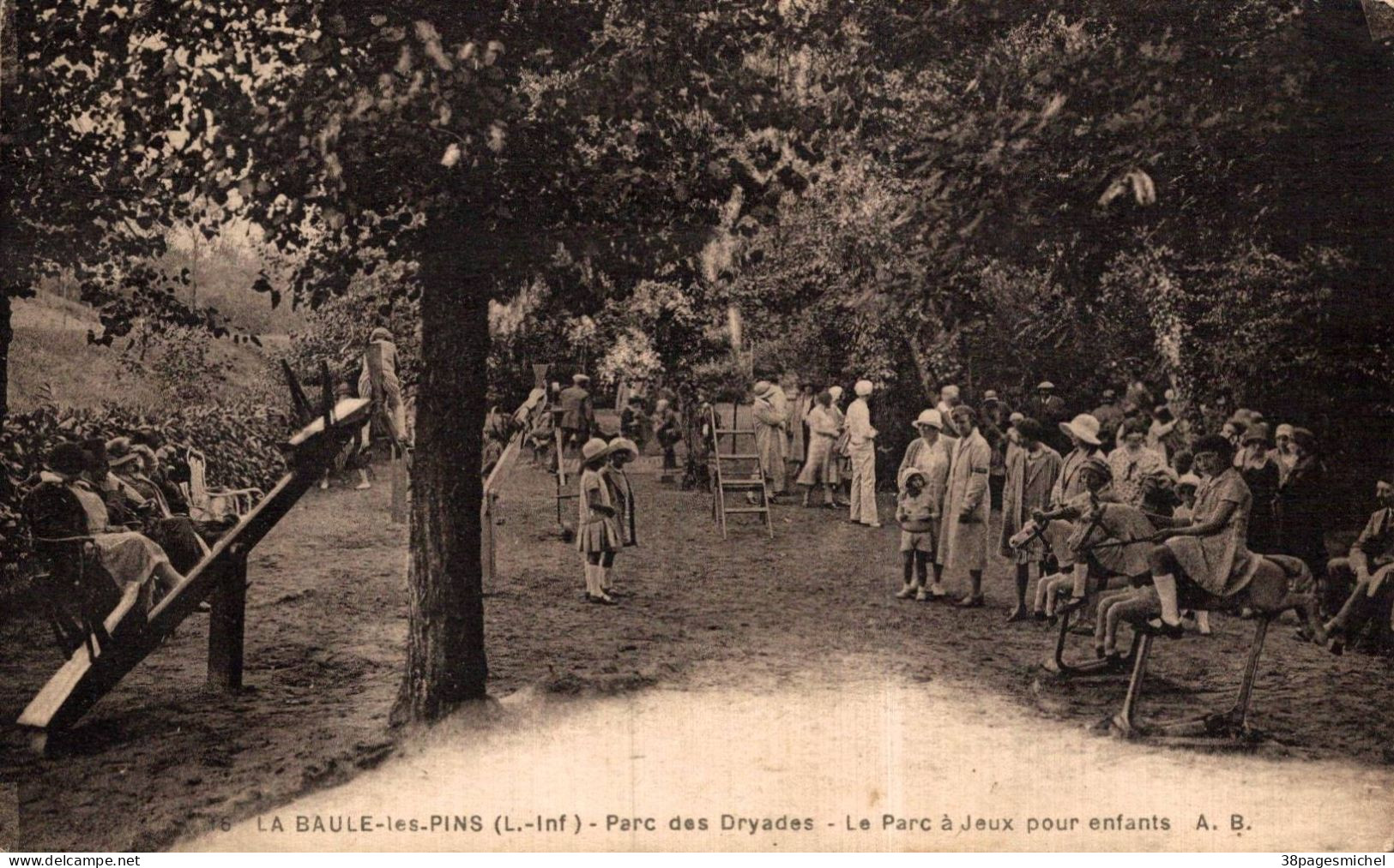 K1405 - La BAULE Les PINS - D44 - Le Parc à Jeux Pour Enfants - Andere & Zonder Classificatie