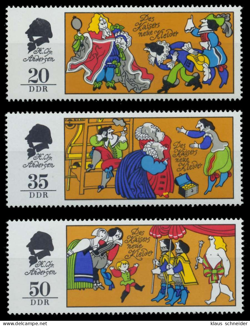 DDR 1975 Nr 2096-2098 Postfrisch X136452 - Unused Stamps