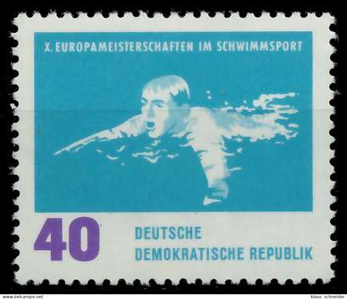 DDR 1962 Nr 911 Postfrisch SBDE84A - Unused Stamps