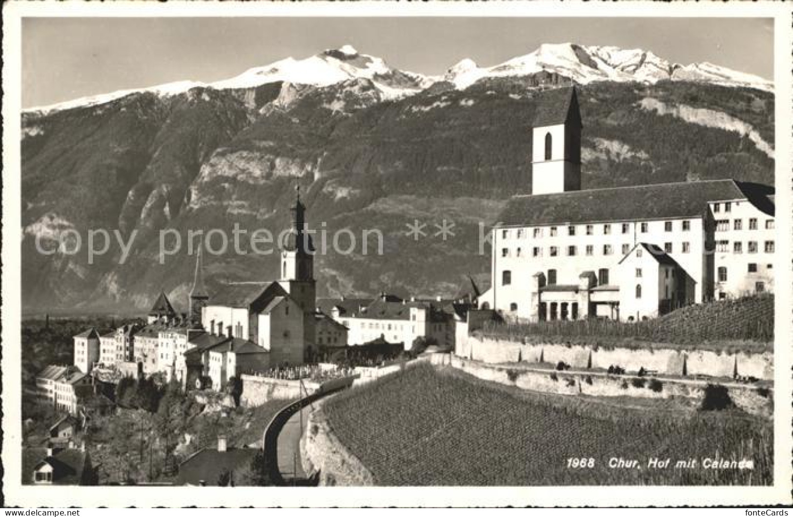 12040637 Chur GR Hof Mit Calanda Chur - Sonstige & Ohne Zuordnung