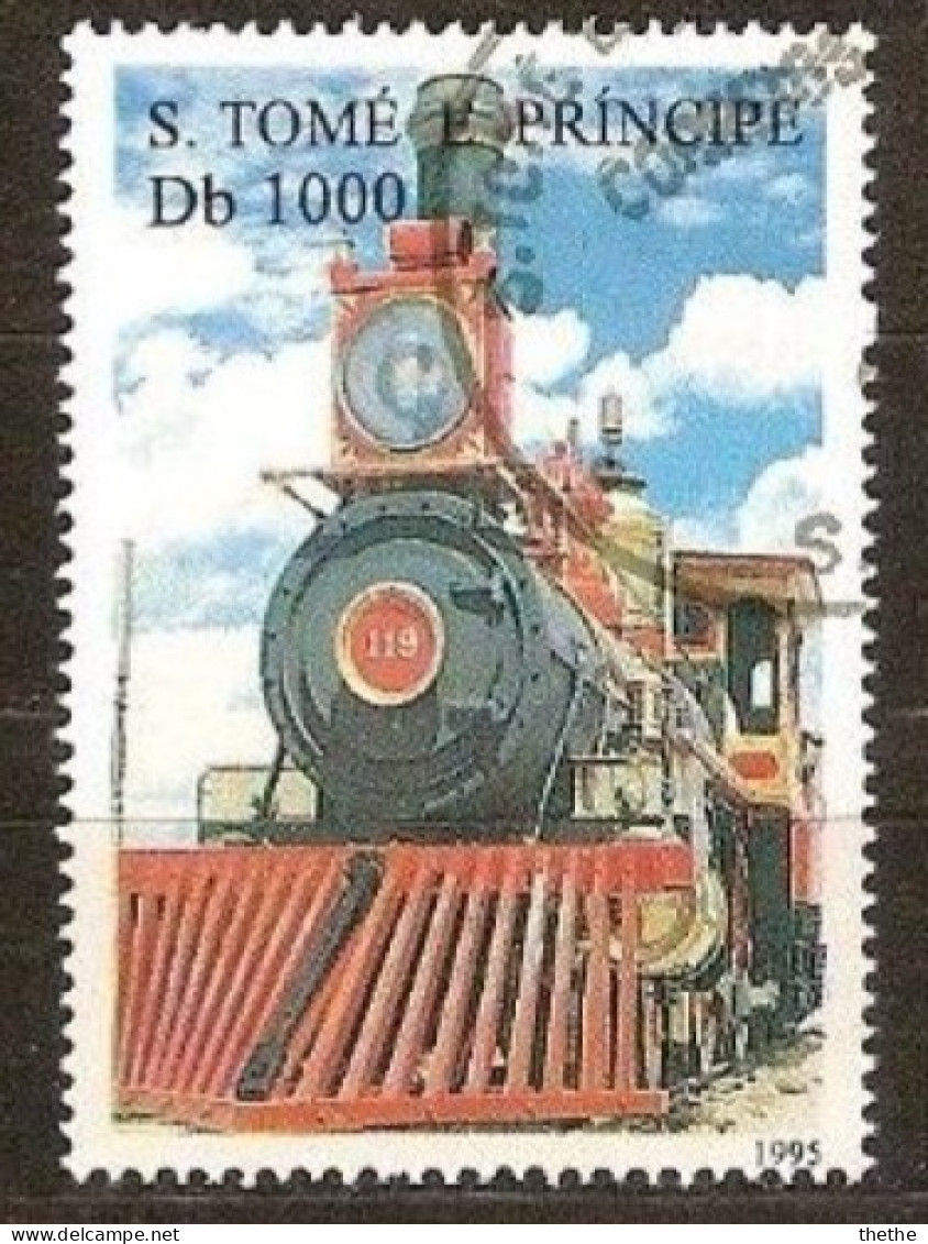 Sao Tomé-et-Principe -  Locomotives 1995 - Trenes