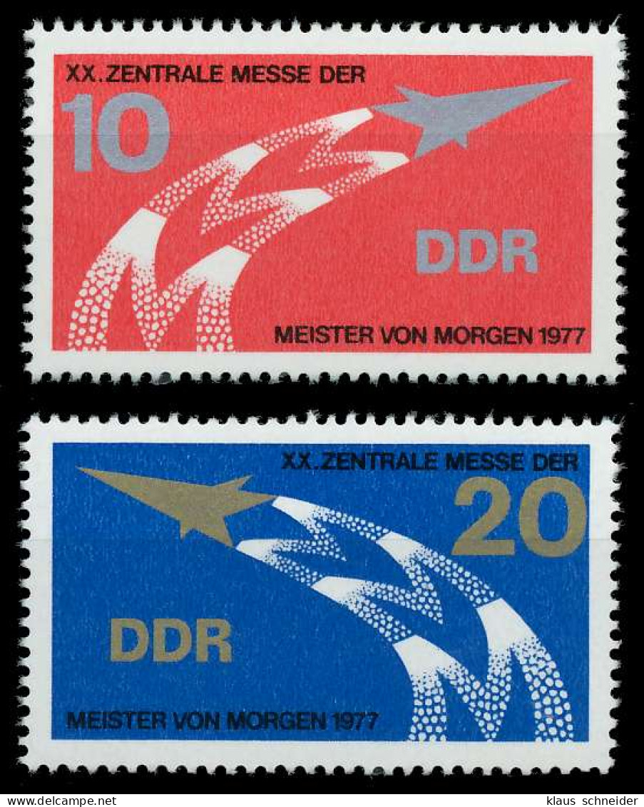 DDR 1977 Nr 2268-2269 Postfrisch X13BF36 - Neufs