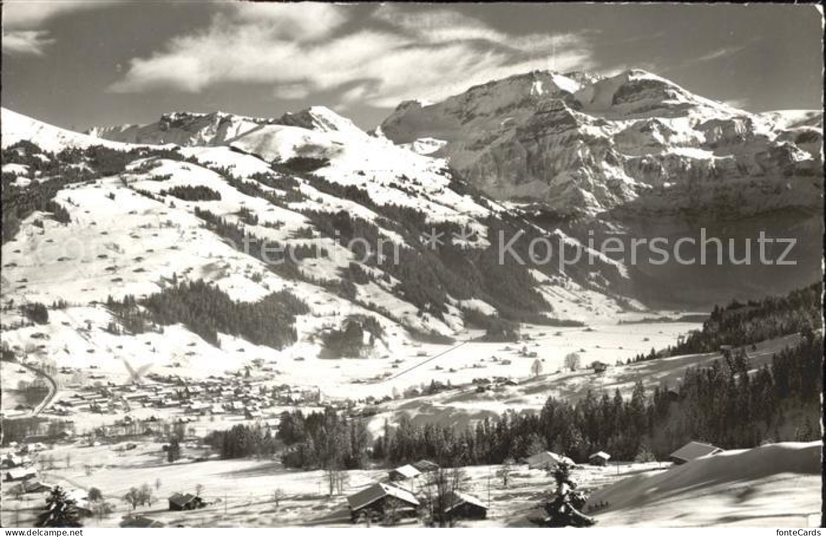 12037407 Lenk Simmental Mit Ammerienspitz Und Wildstrubel Lenk Im Simmental - Autres & Non Classés