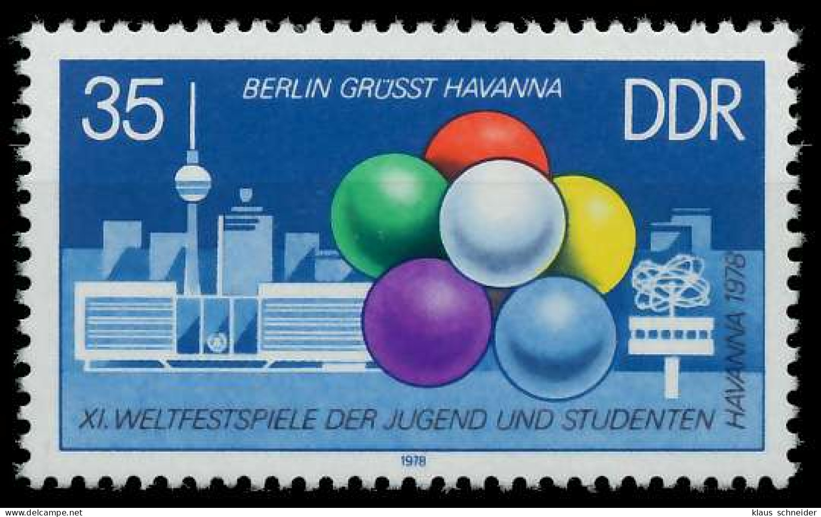 DDR 1978 Nr 2346 Postfrisch SBE7FDA - Neufs