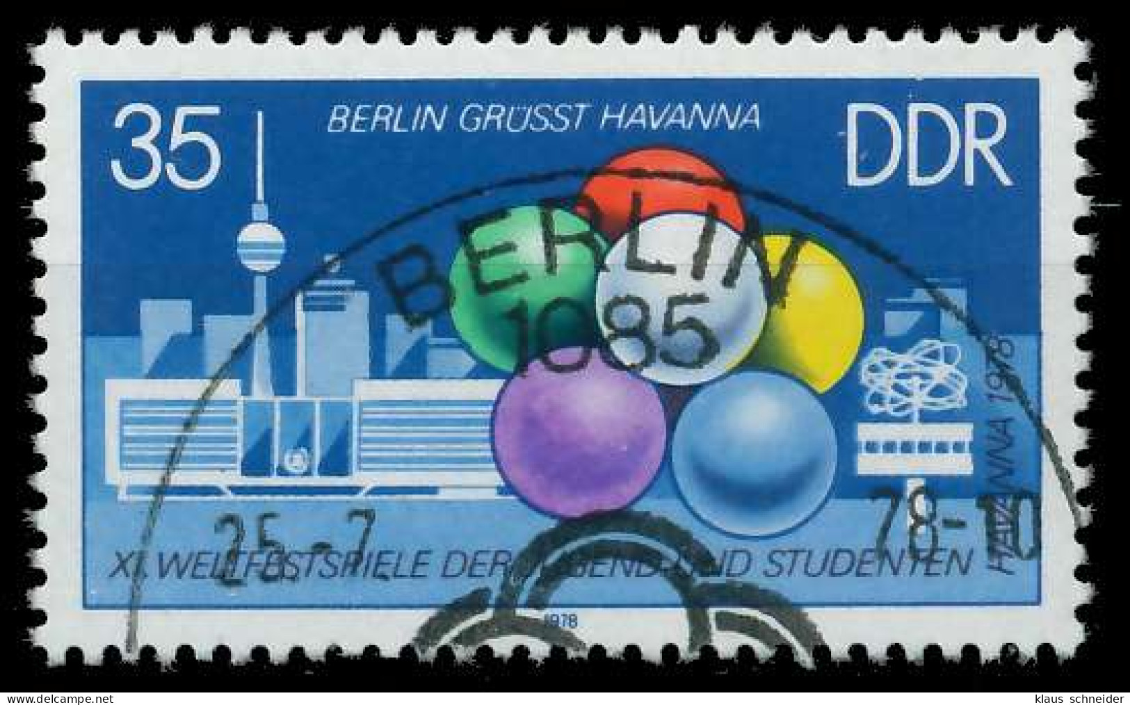 DDR 1978 Nr 2346 Gestempelt X13EC7A - Gebraucht