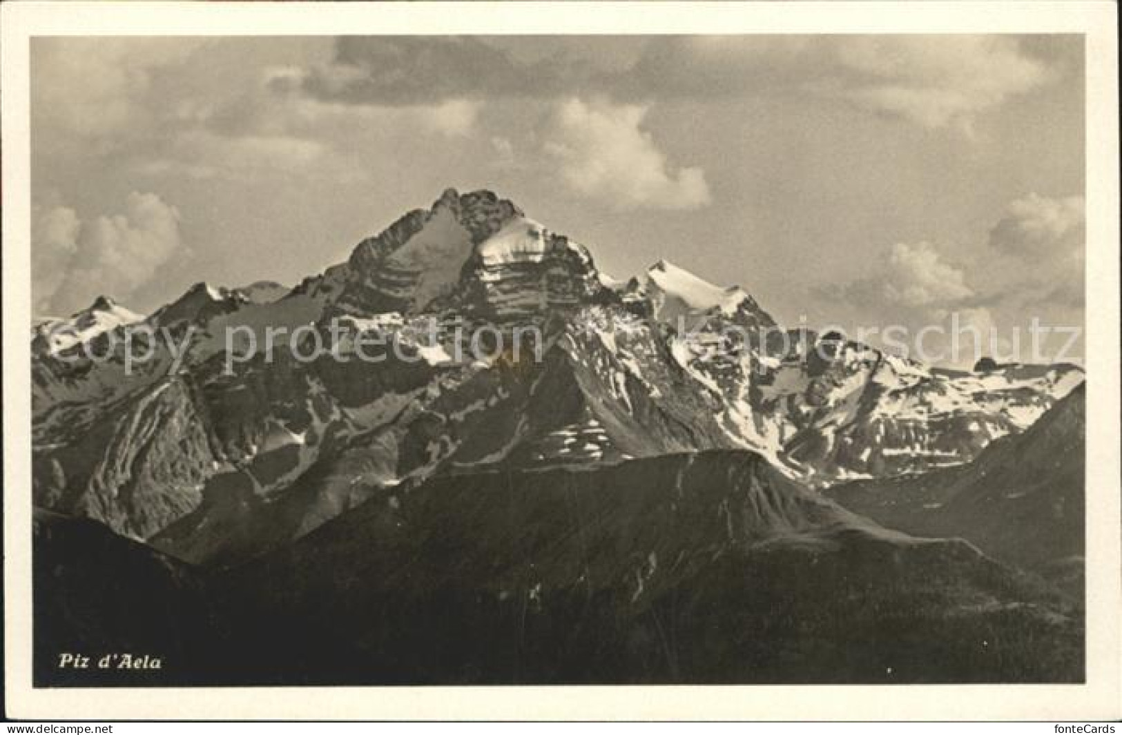 12037237 Berguen Bravuogn GR Piz Aela Berguen Bravuogn GR - Sonstige & Ohne Zuordnung