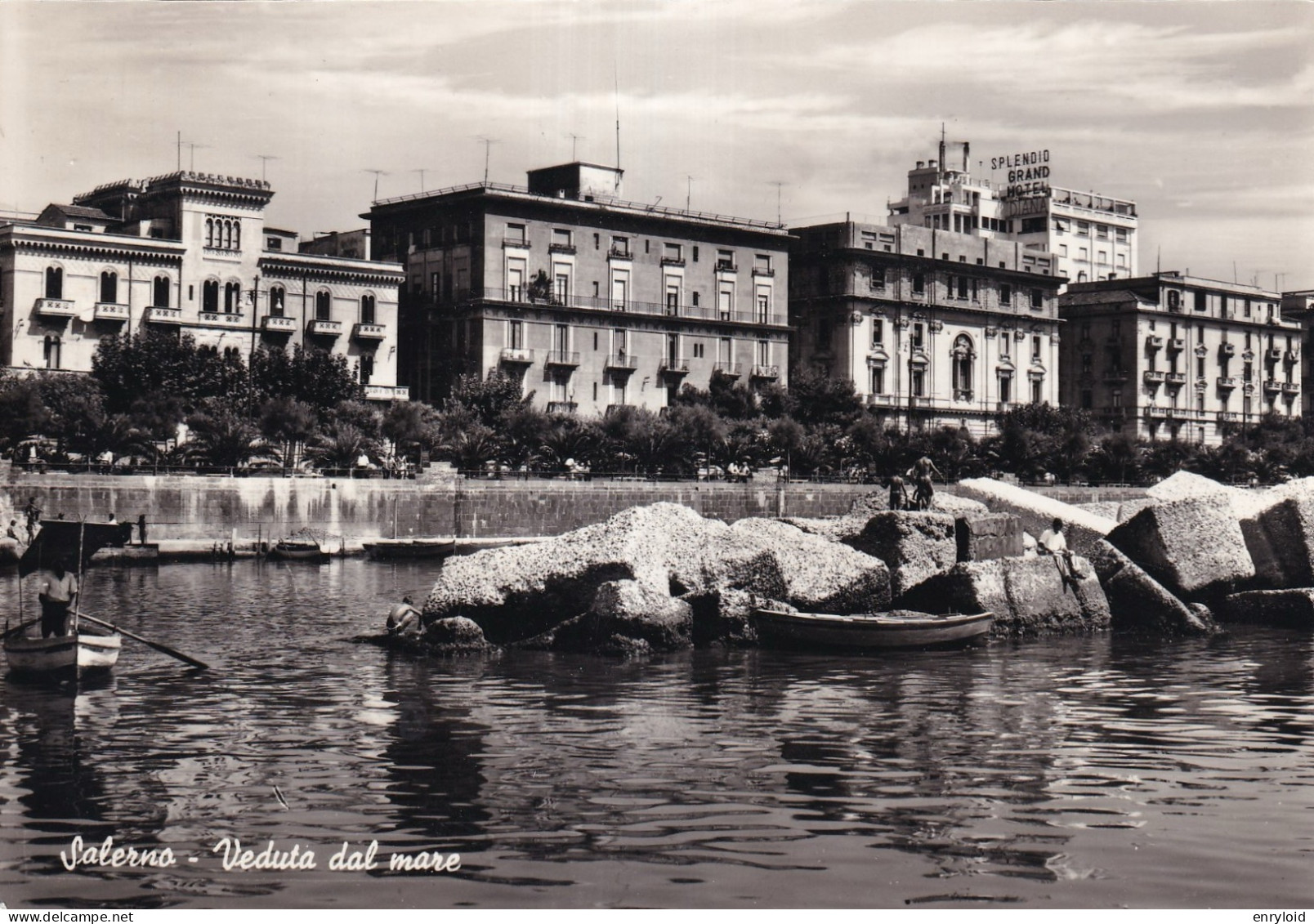 Salerno Veduta Dal Mare - Salerno