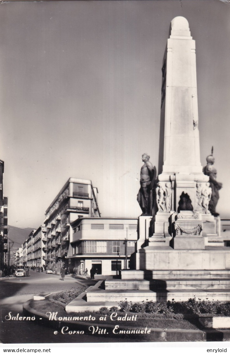 Salerno Monumento Ai Caduti Corso Vittorio Emanuele - Salerno