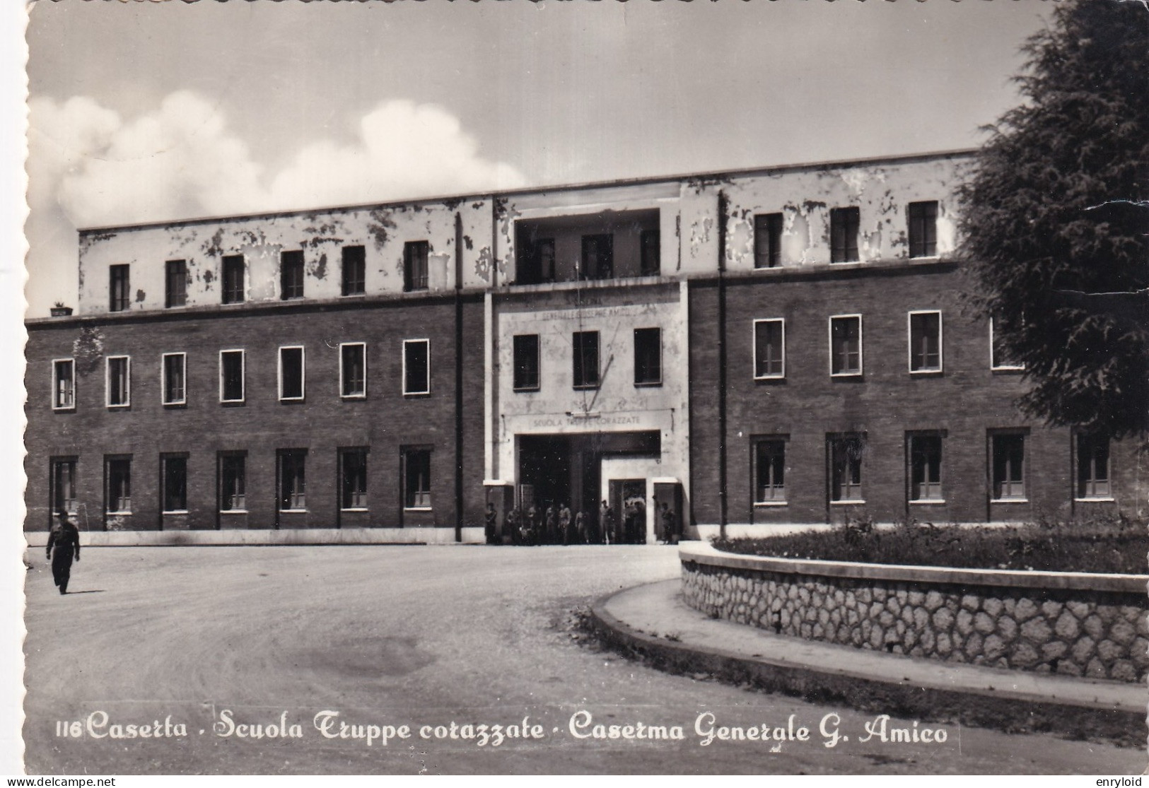 Caserta Scuola Truppe Corazzate Caserma Generale Amico - Caserta