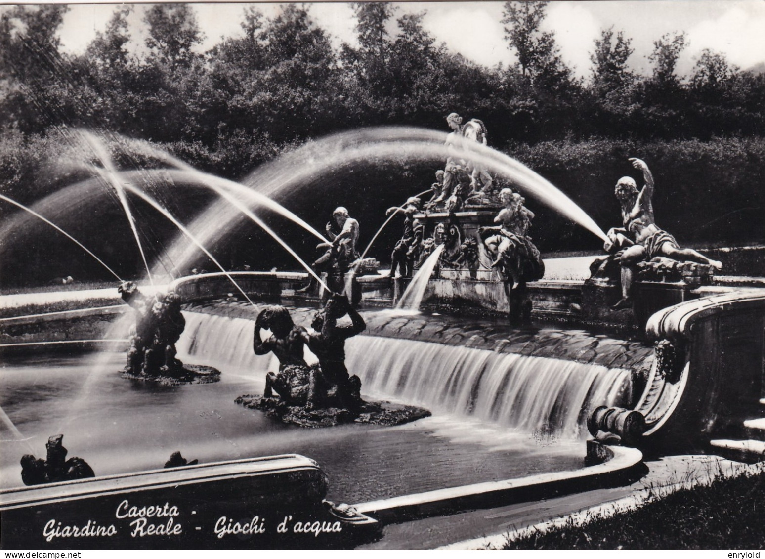 Caserta Giardino Reale Giochi D'acqua - Caserta