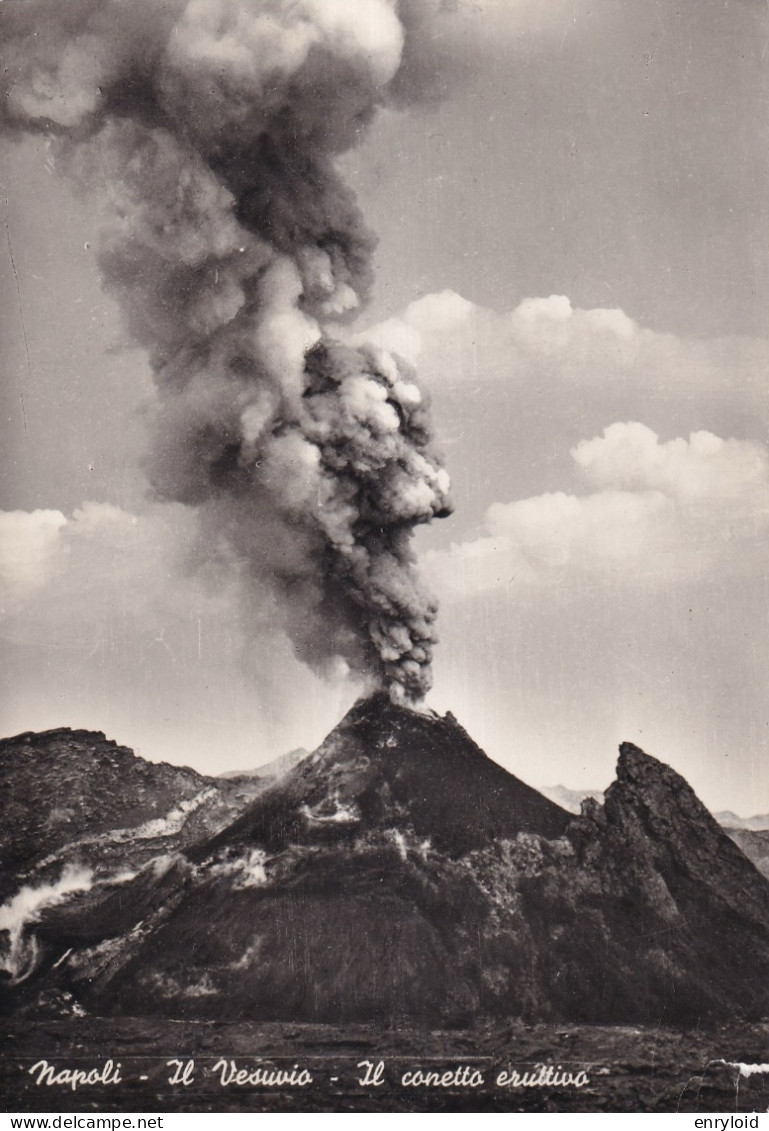 Napoli Il Vesuvio Il Connetto Eruttivo - Napoli (Neapel)