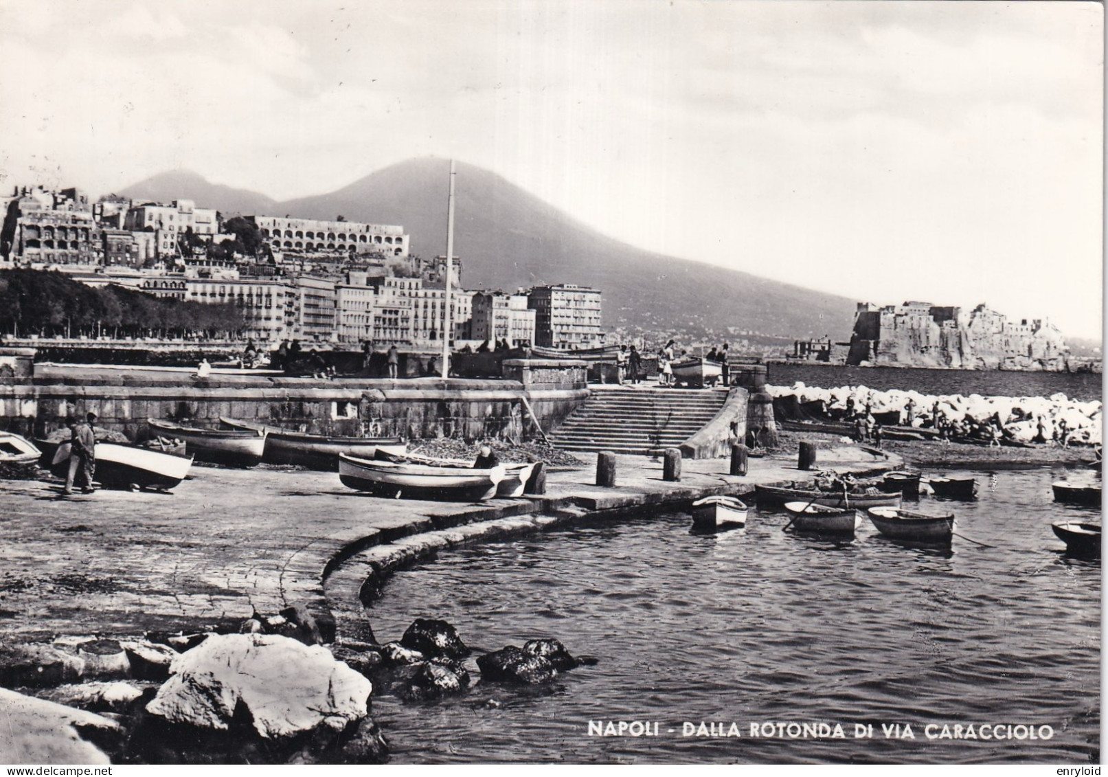 Napoli Dalla Rotonda Di Via Caracciolo - Napoli (Neapel)