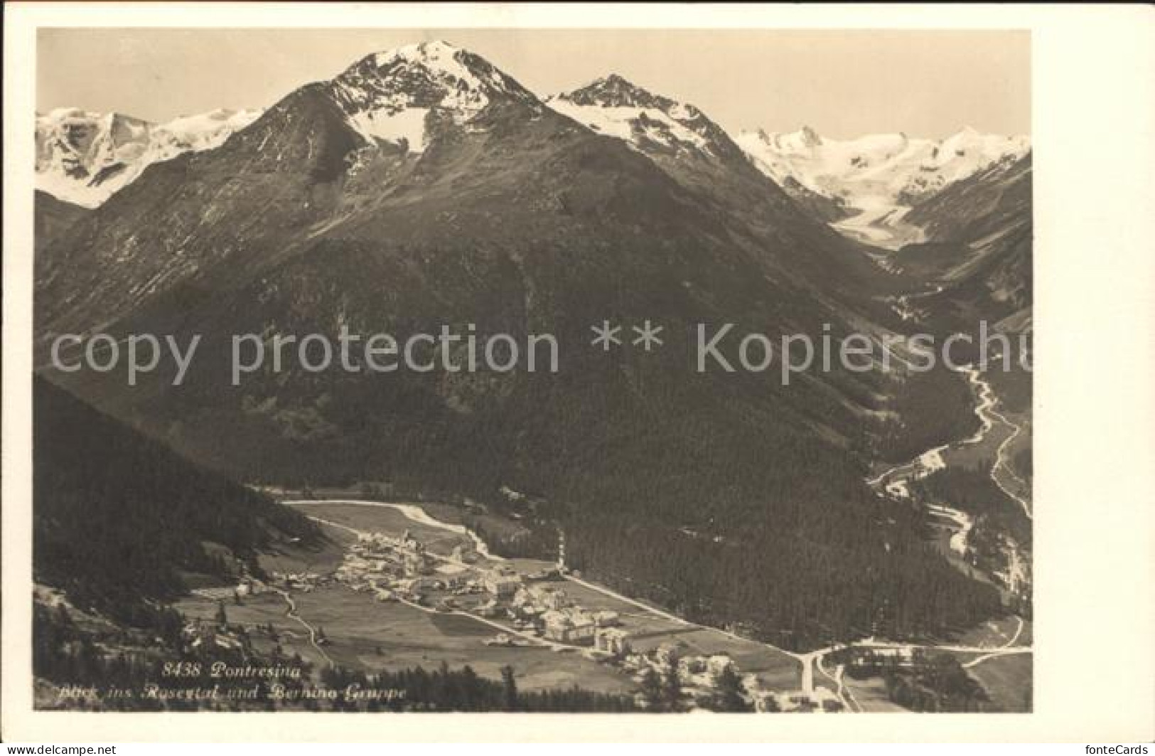 12036757 Pontresina Rosegtal Und Berninagruppe Pontresina - Other & Unclassified