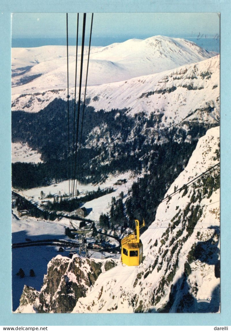 CP 63 - Le Sancy - Vue Prise Du Sancy Vers Le Mont-Dore - Téléphérique - Autres & Non Classés