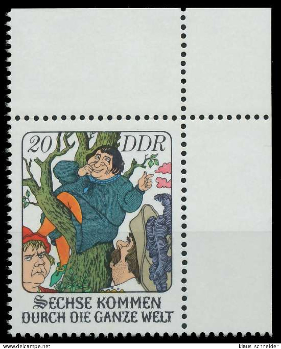 DDR 1977 Nr 2283 Postfrisch ECKE-ORE X142256 - Ungebraucht