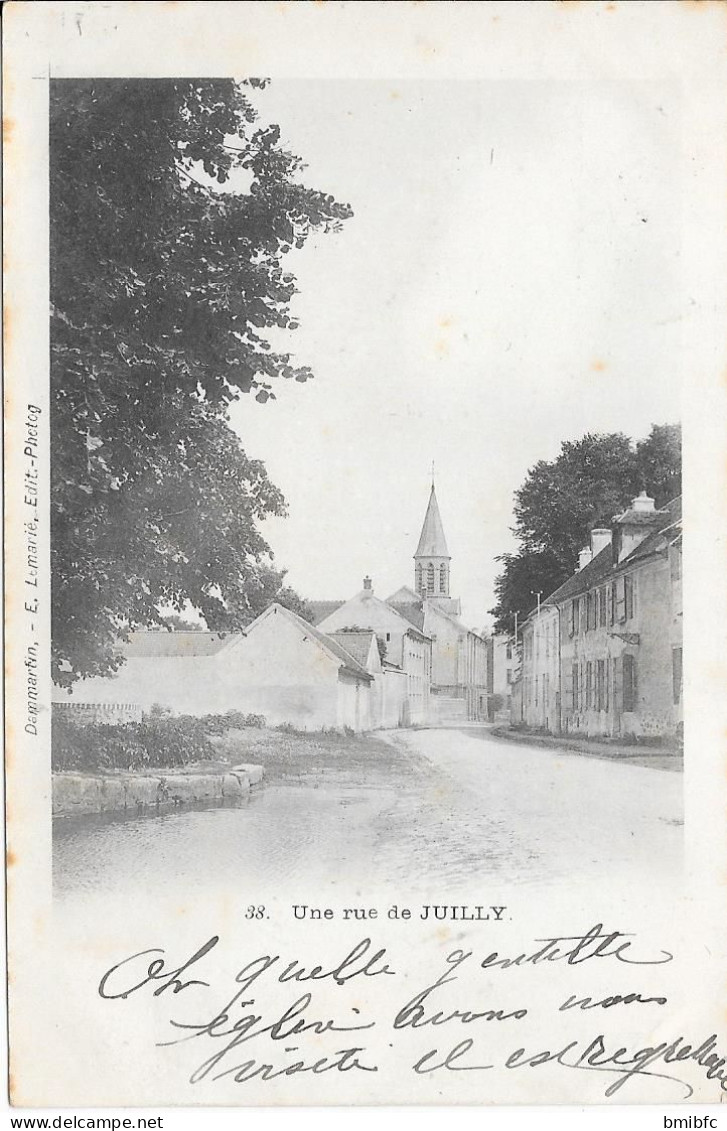 Une Rue De JUILLY - Sonstige & Ohne Zuordnung