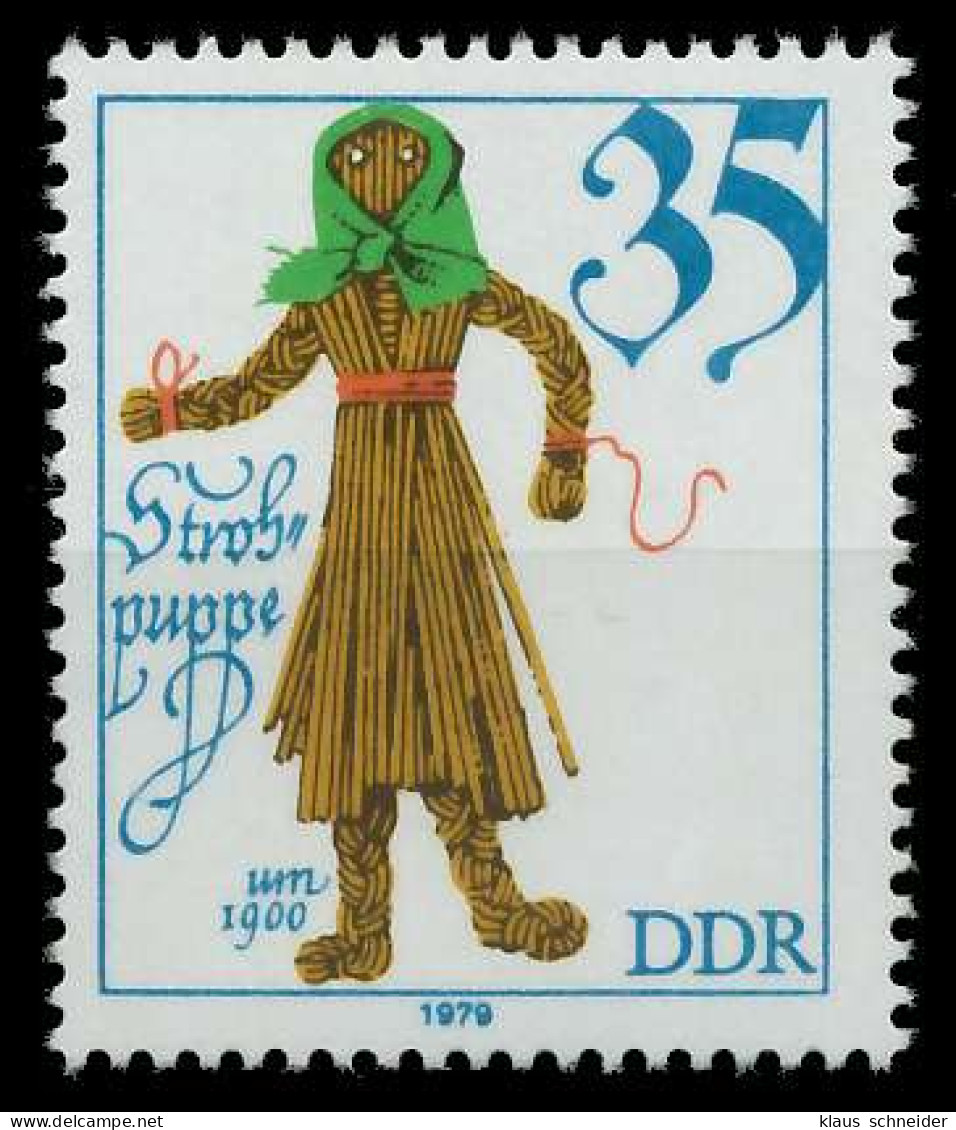 DDR 1979 Nr 2475 Postfrisch SBF23EE - Ungebraucht