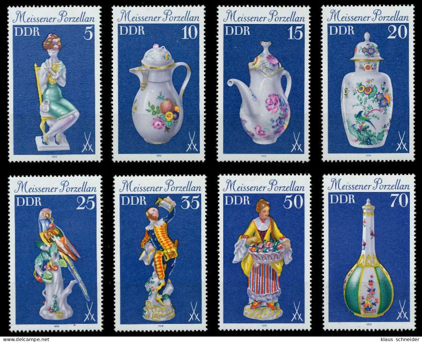 DDR 1979 Nr 2464-2471 Postfrisch X146E96 - Unused Stamps