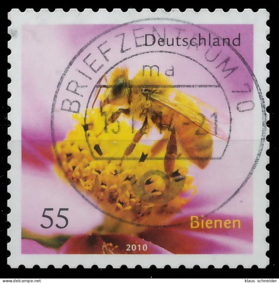 BRD BUND 2010 Nr 2799 Zentrisch Gestempelt X36B5AE - Oblitérés