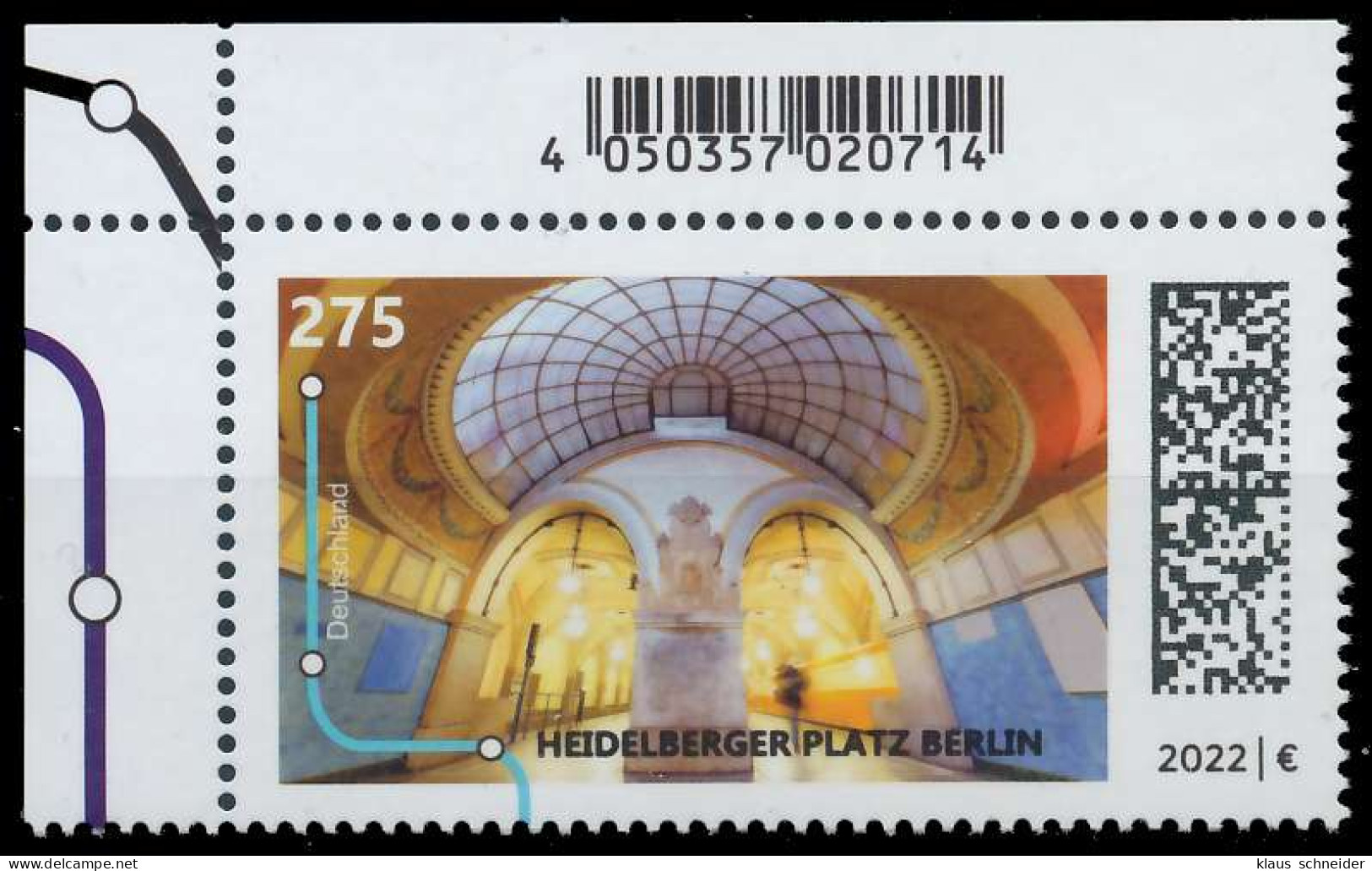 BRD BUND 2022 Nr 3674 Postfrisch ECKE-OLI X521FCE - Unused Stamps
