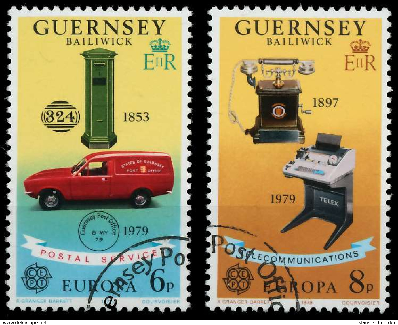 GUERNSEY 1979 Nr 189-190 Gestempelt X58D132 - Guernesey