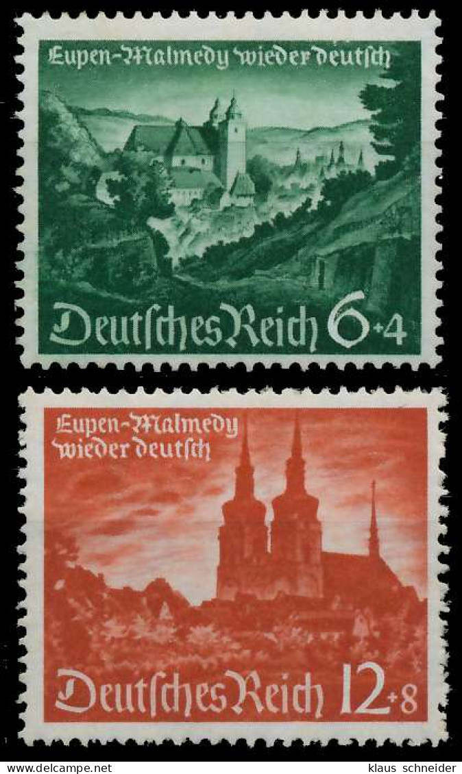 DEUTSCHES REICH 1940 Nr 748-749 Ungebraucht X73AF5A - Unused Stamps