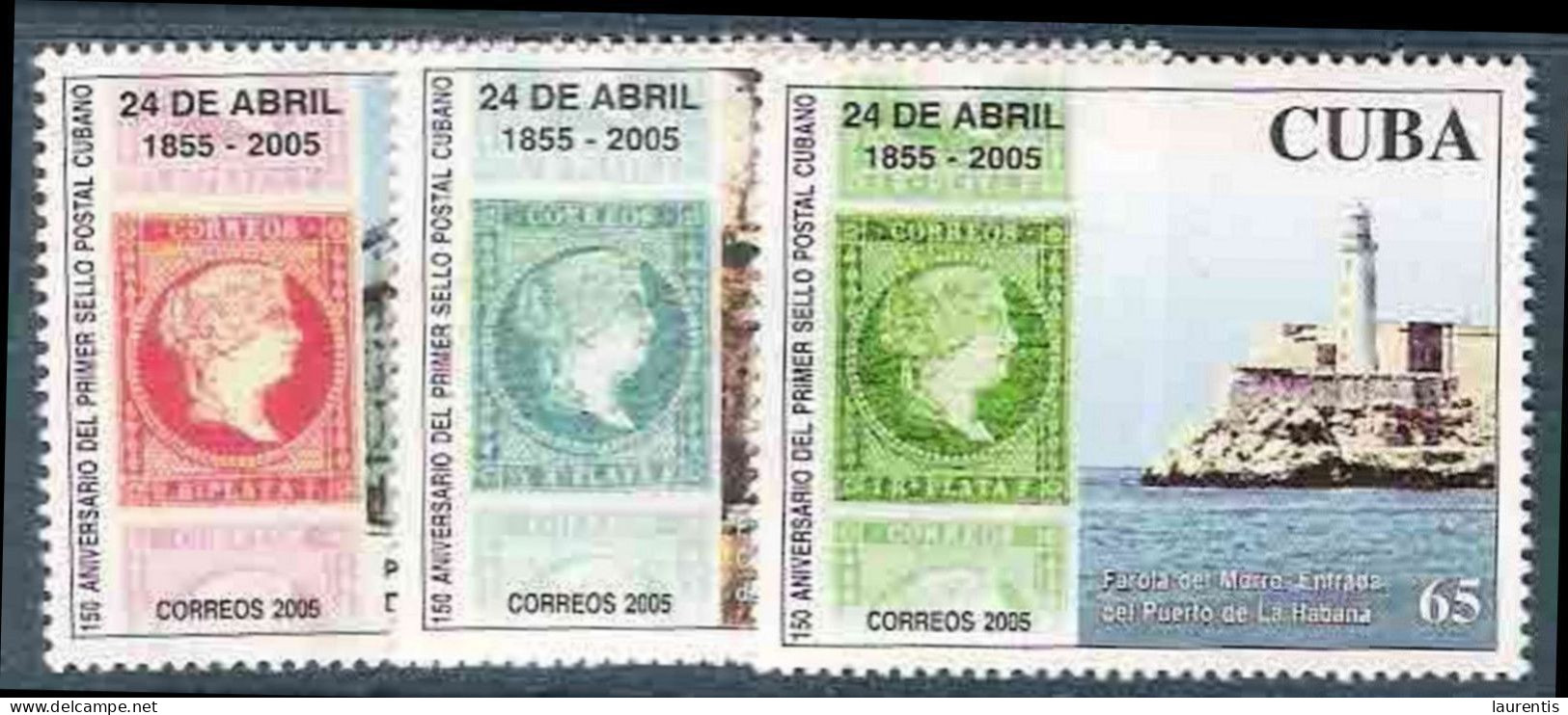 660  Lighthouses - Stamp On Stamps  - Yv 4243-45 MNH - Cb - 2, 50 . - Leuchttürme