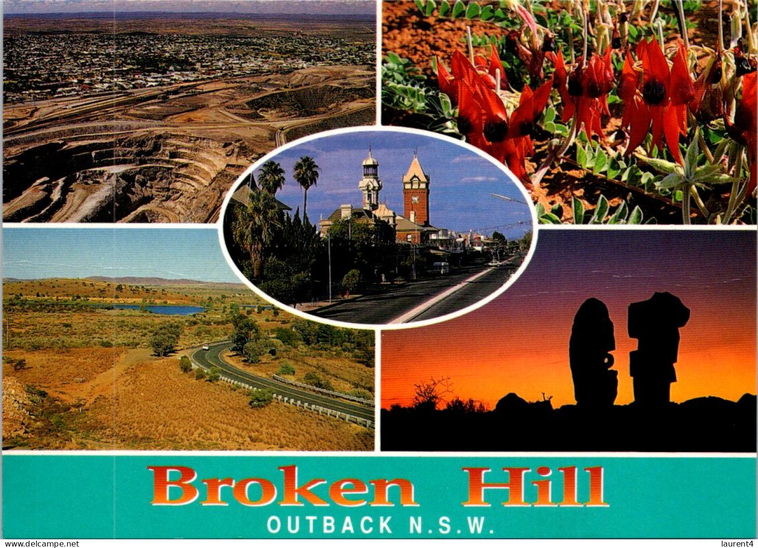 15-5-2024 (5 Z 15) Australia - (posted) NSW - Broken Hill (thin Center Folf) - Broken Hill