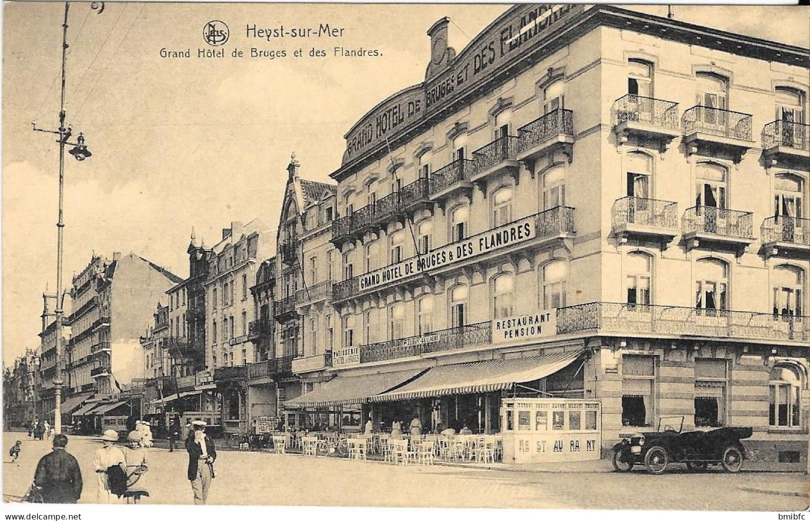 Heyst-sur-Mer - Grand Hôtel De Bruges Et Des Flandres - Heist