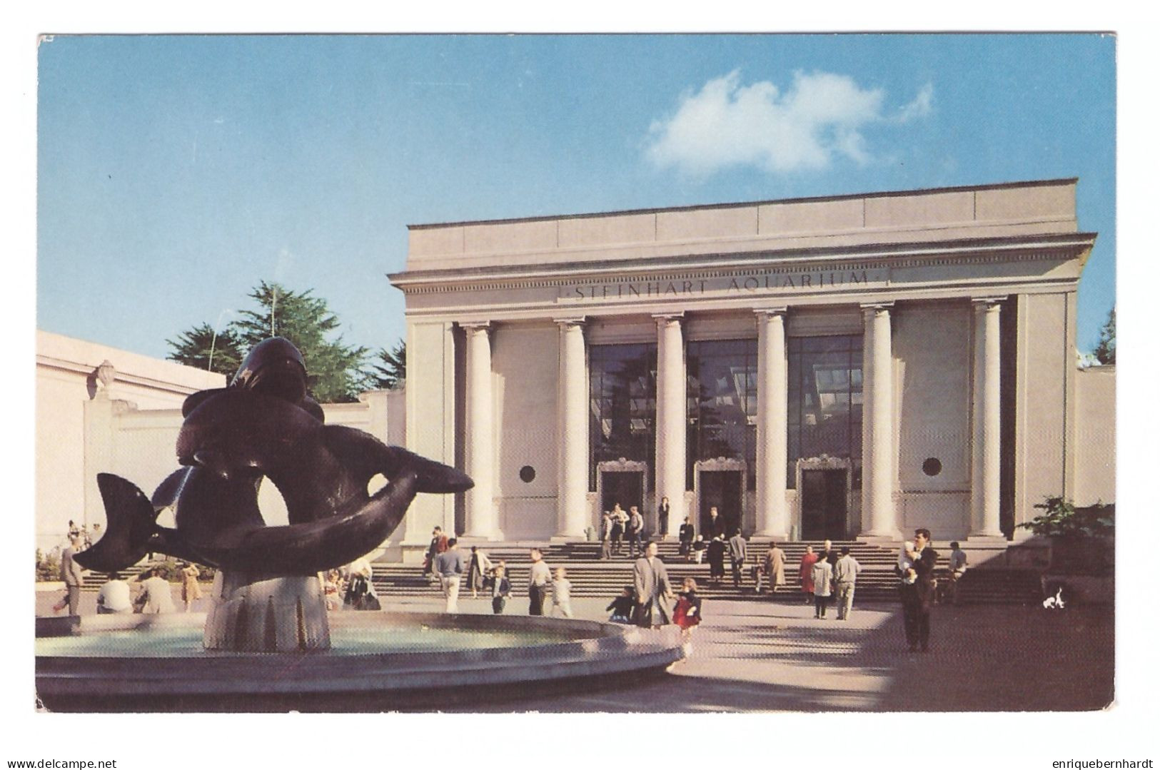 UNITED STATES // SAN FRANCISCO // ROBERT HOWARD'S WHALE FOUNTAIN AT CALIFORNIA ACADEMY OF SCIENCES IN GOLDEN GATE PARK - San Francisco