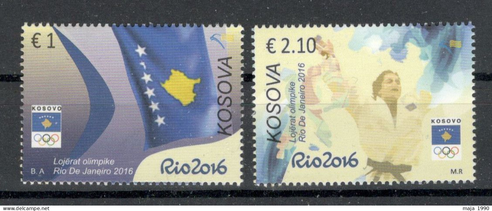 KOSOVO - MNH SET - SUMMER OLYMPIC GAMES, RIO 2016. - Kosovo