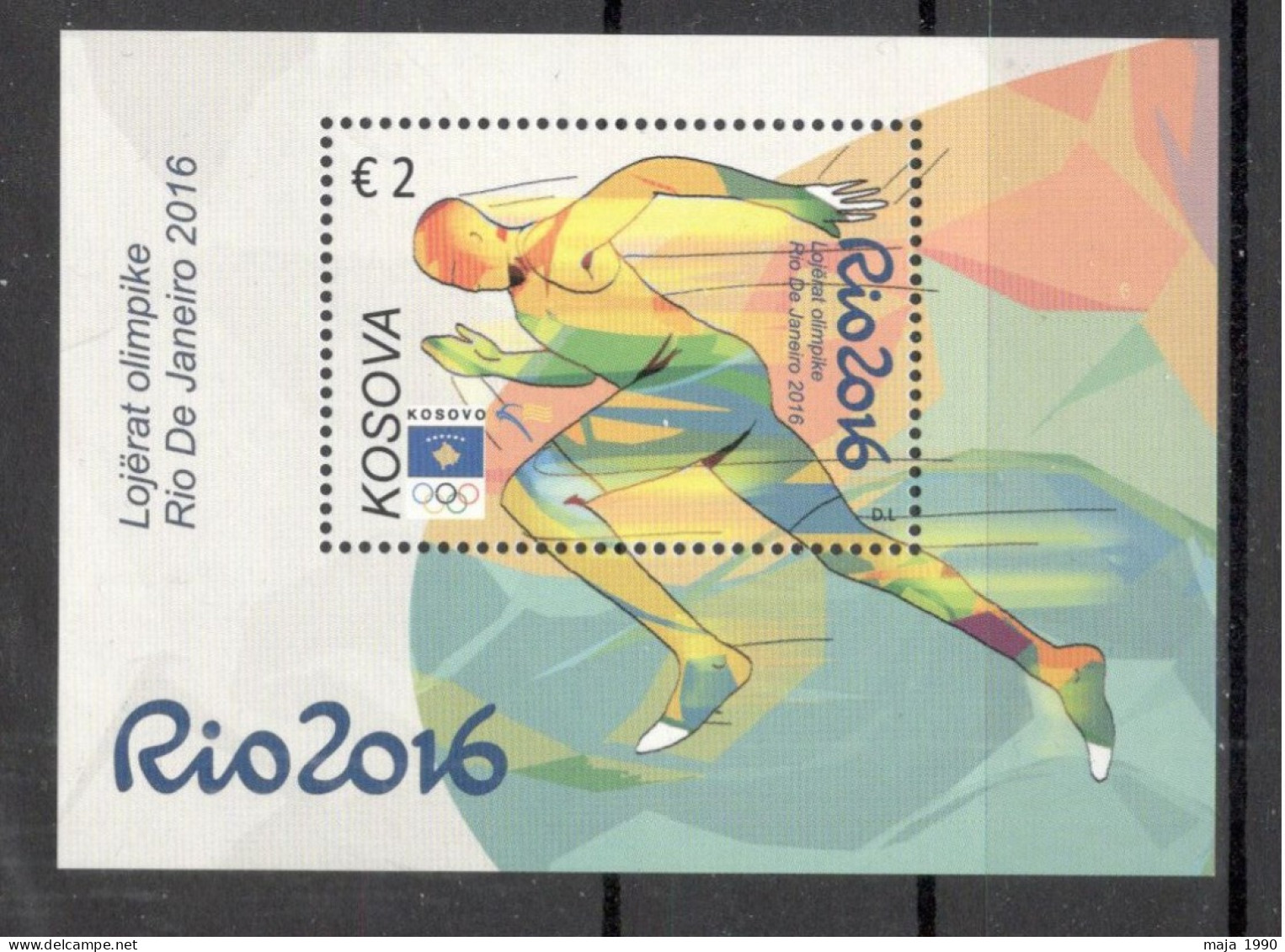 KOSOVO - MNH BLOCK - SUMMER OLYMPIC GAMES, RIO 2016. - Kosovo