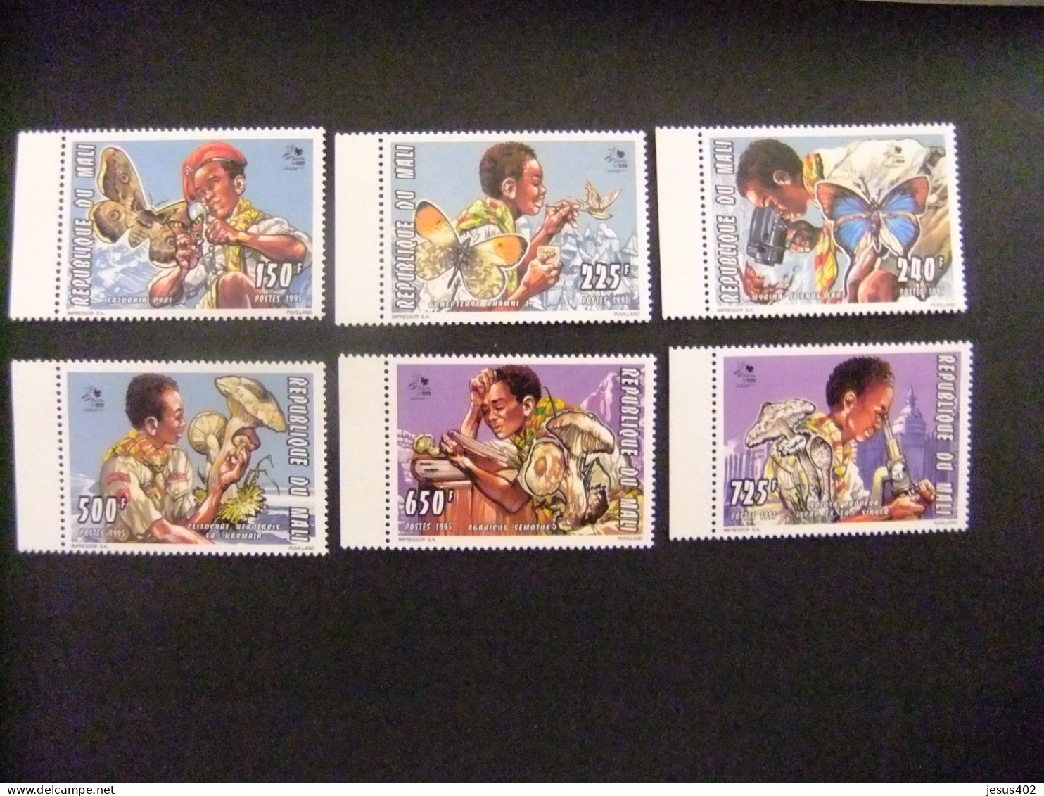 56 MALI - REPUBLICA De MALI 1995 / MOVIMIENTO SCOUTS / YVERT 736 / 741 MNH - Used Stamps