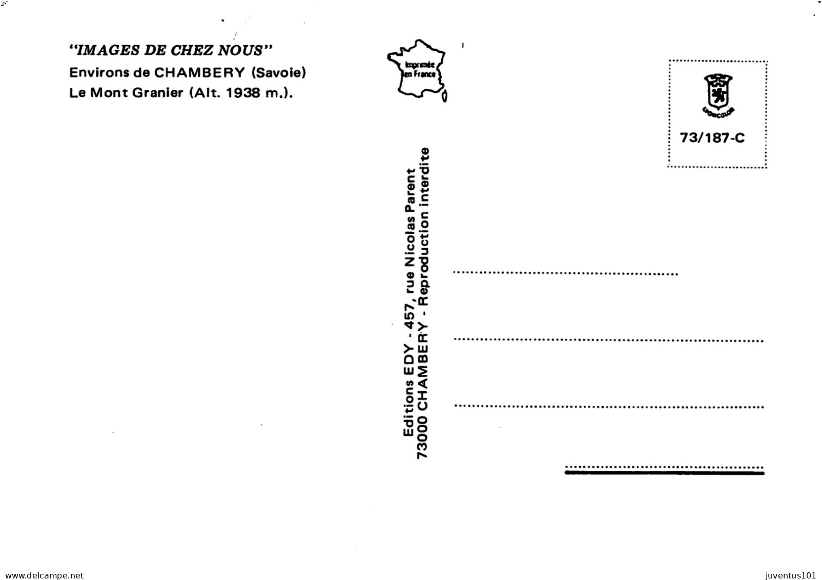 CPSM Environs De Chambéry-Le Mont Granier       L2914 - Chambery