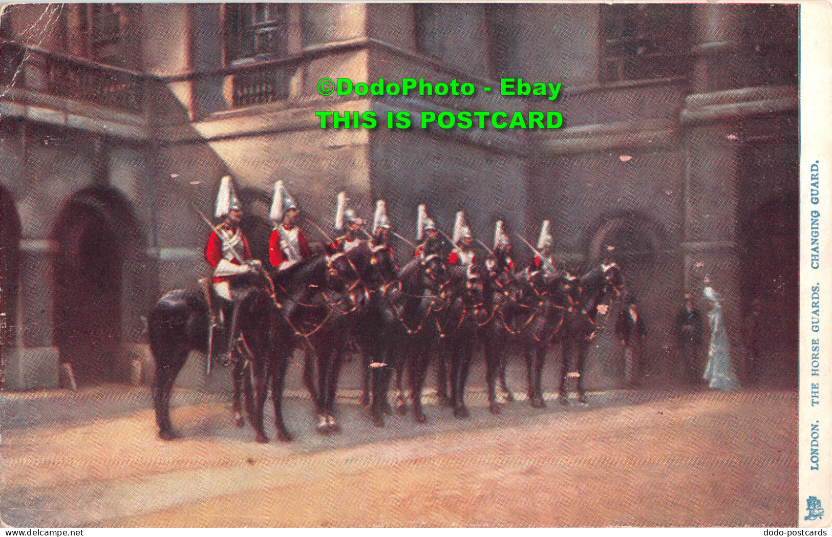 R412950 London. The Horse Guards. Changing Guard. Tuck. Art Series 770. 1903 - Otros & Sin Clasificación