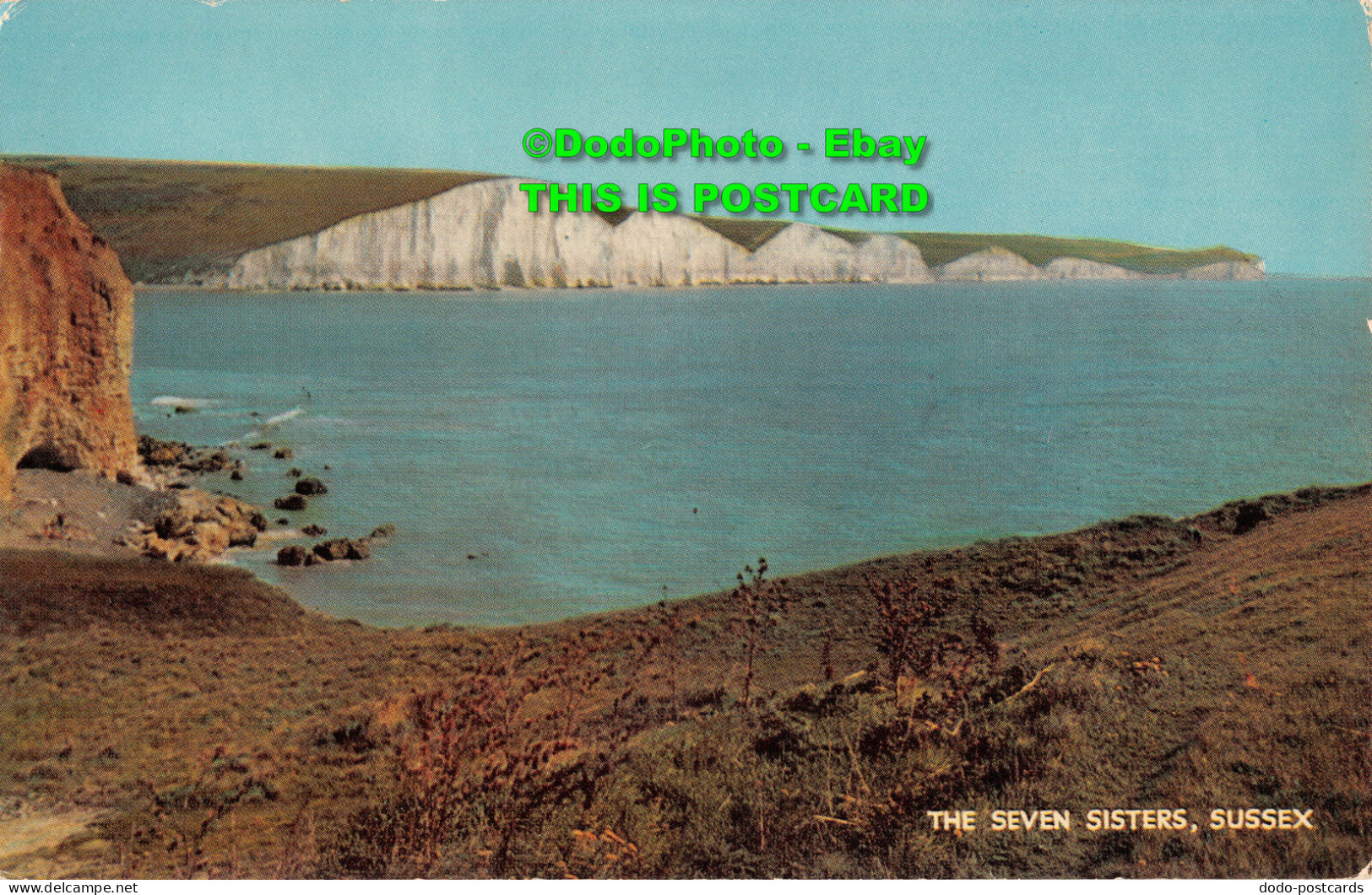 R413432 Sussex. The Seven Sisters. J. Salmon. Cameracolour. 1974 - World