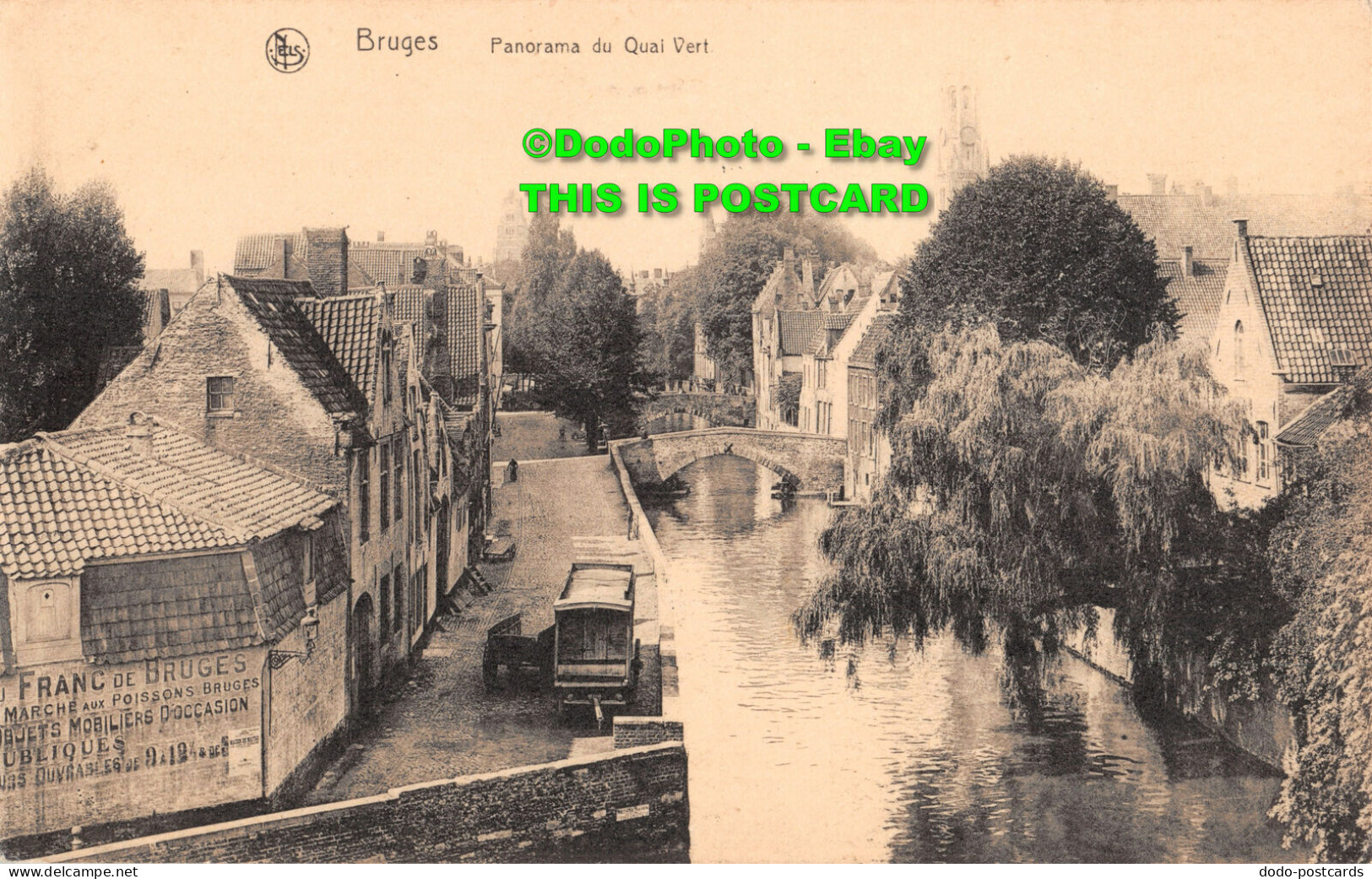 R413788 Bruges. Panorama Du Quai Vert. Nels. Ern. Thill - World